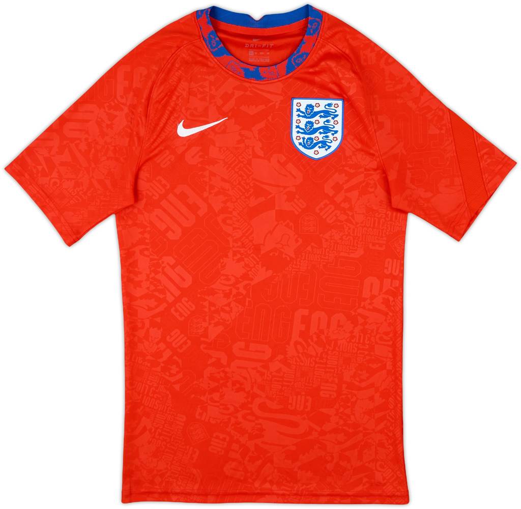 2020-22 England Nike Training Shirt - 9/10 - (XS)