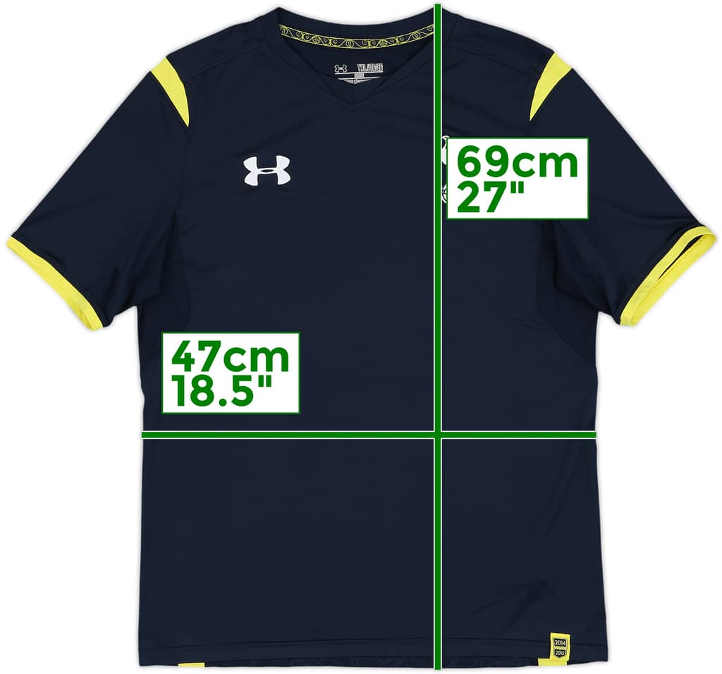 2014-15 Tottenham Under Armour Training Shirt - 10/10 - (XL.Boys)