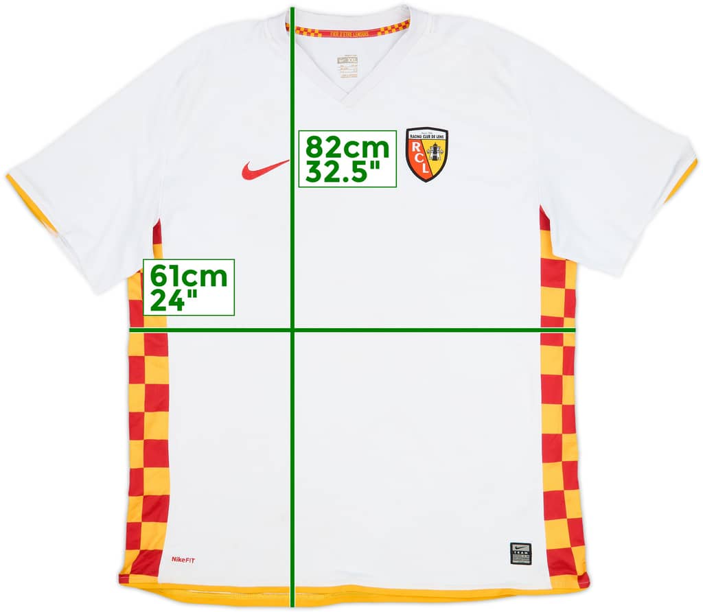 2008-09 Lens Away Shirt - 6/10 - (XXL)