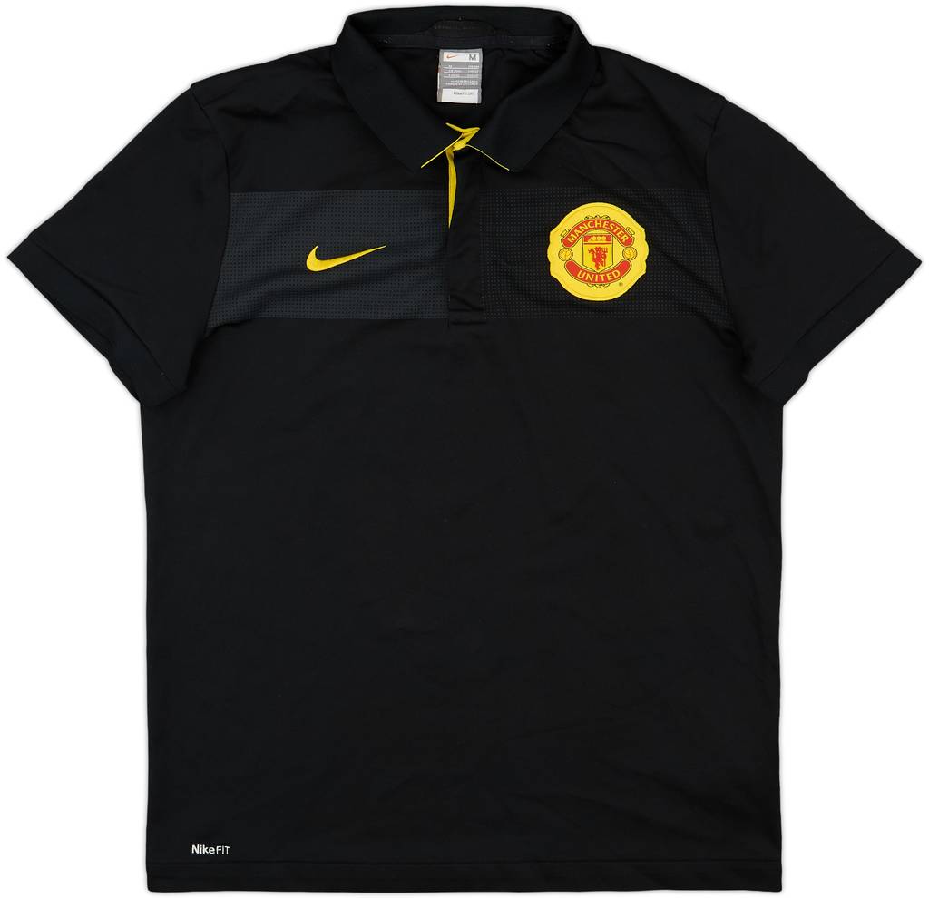 2009-10 Manchester United Nike Polo Shirt - 8/10 - (M)
