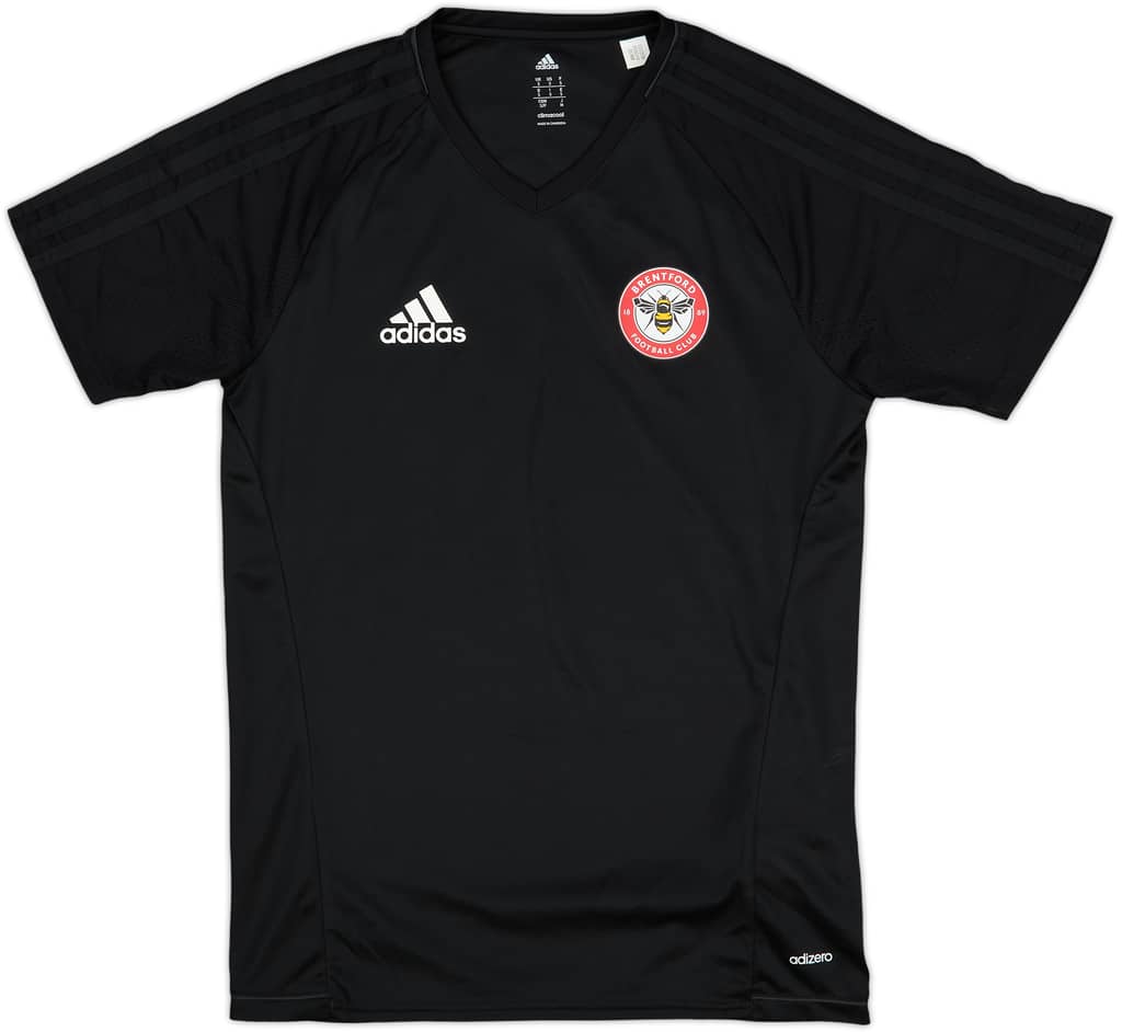 2017-18 Brentford adidas Training Shirt - 9/10 - (S)