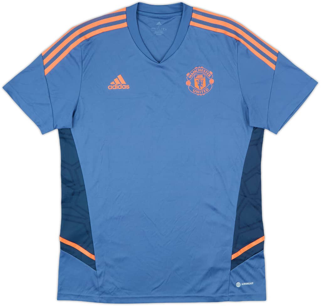2022-23 Manchester United adidas Training Shirt - 9/10 - (L)