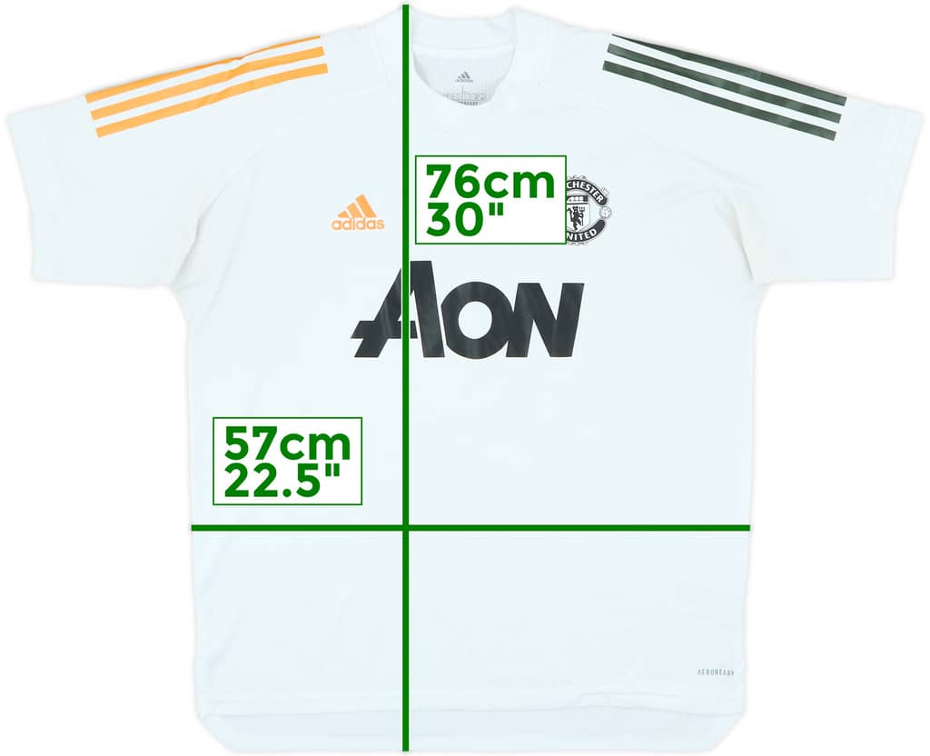 2020-21 Manchester United adidas Training Shirt - 7/10 - (L)