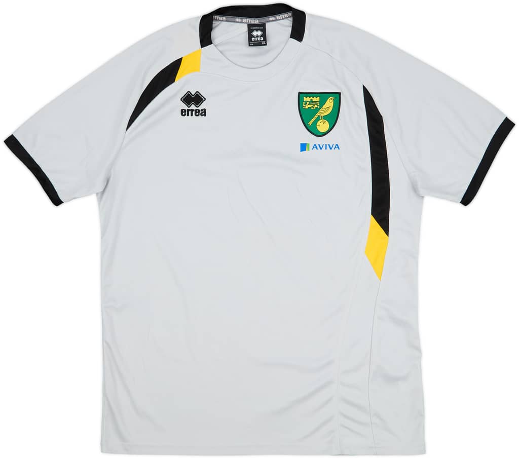 2015-16 Norwich Errea Training Shirt - 9/10 - (XL)