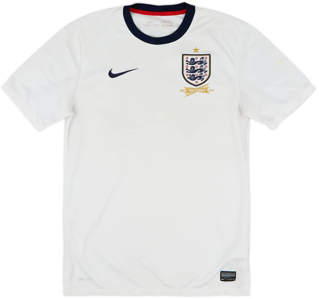 2013 England 150th Anniversary Home Shirt - 5/10 - (S)