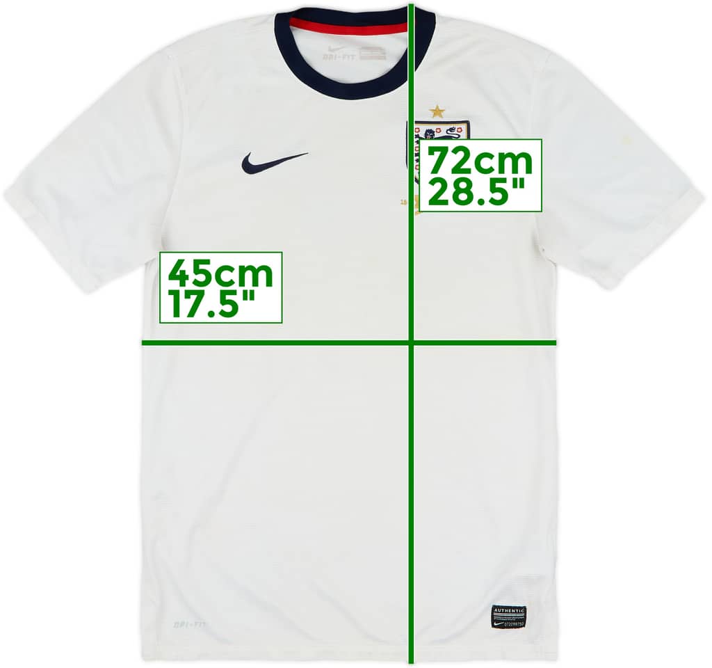 2013 England 150th Anniversary Home Shirt - 5/10 - (S)