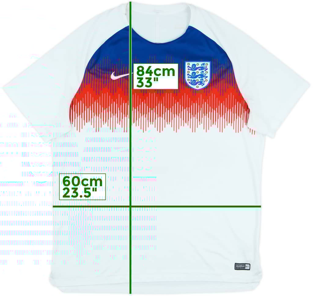 2018-19 England Nike Training Shirt - 7/10 - (XXL)