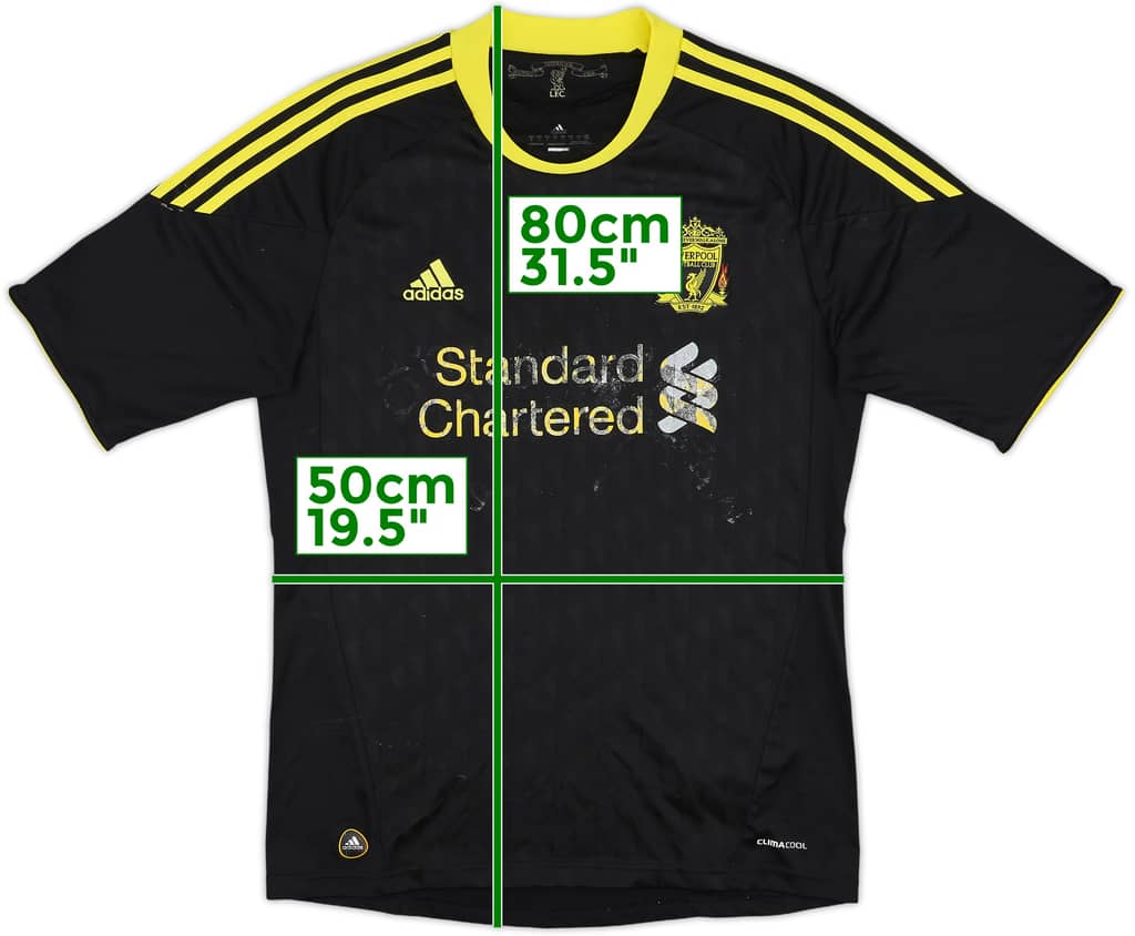 2010-11 Liverpool Third Shirt - 4/10 - (M)