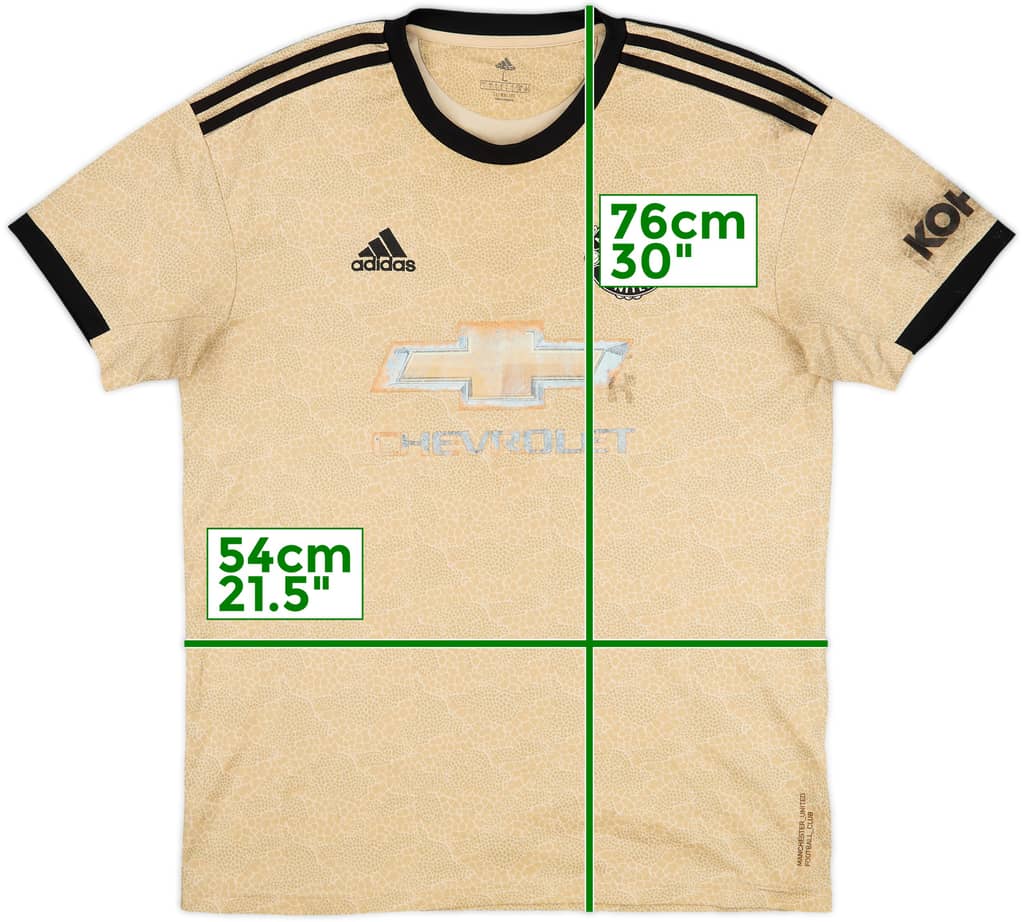 2019-20 Manchester United Away Shirt - 4/10 - (L)
