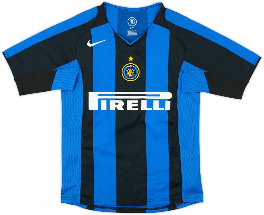 2004-05 Inter Milan Home Shirt - 6/10 - (M.Boys)