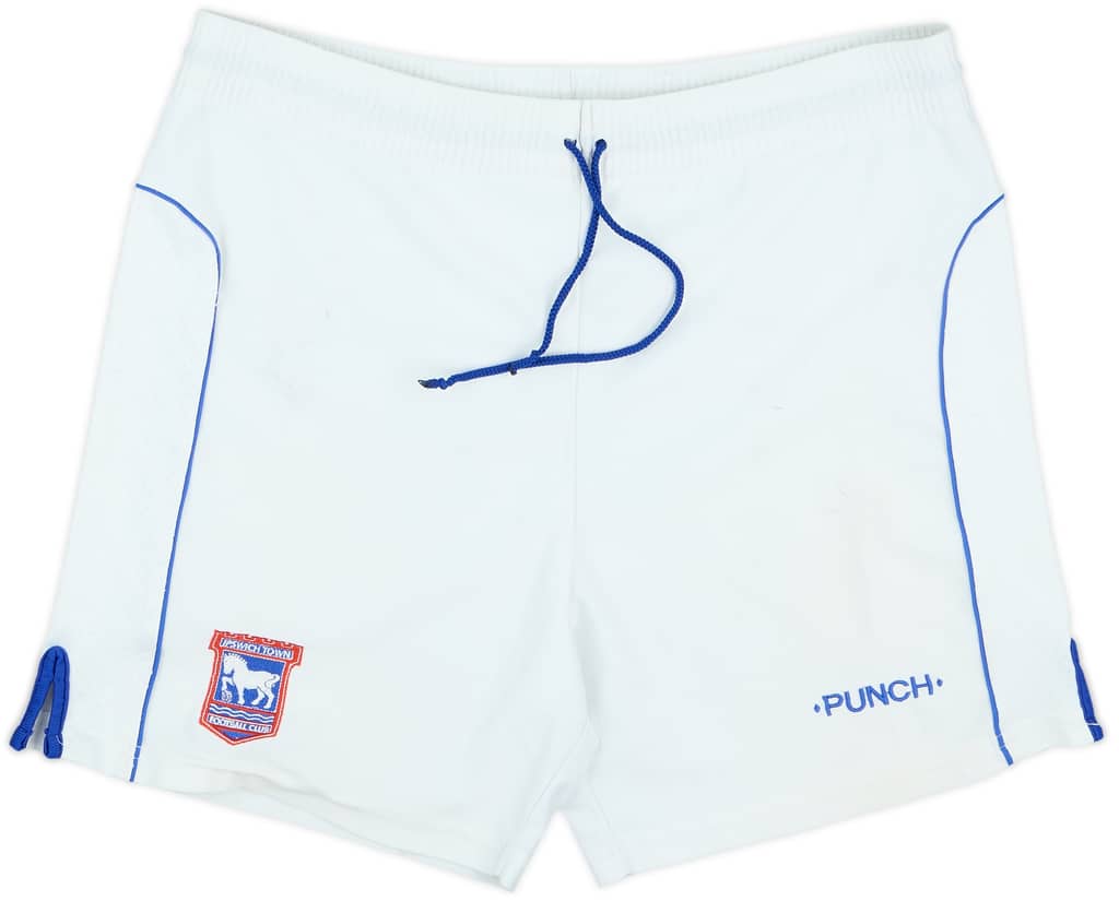 2001-02 Ipswich Home Shorts - 5/10 - (M)