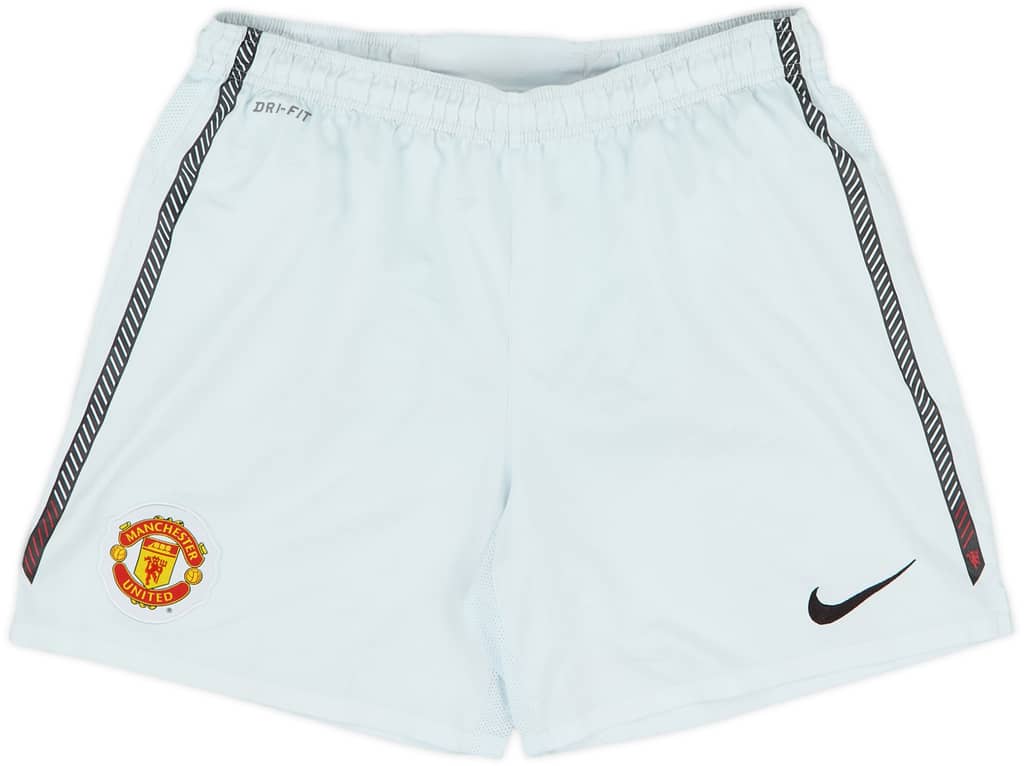 2010-11 Manchester United Home Shorts - 6/10 - (S)