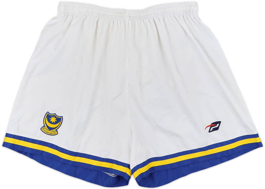 2002-03 Portsmouth Training Shorts - 9/10 - (XL)