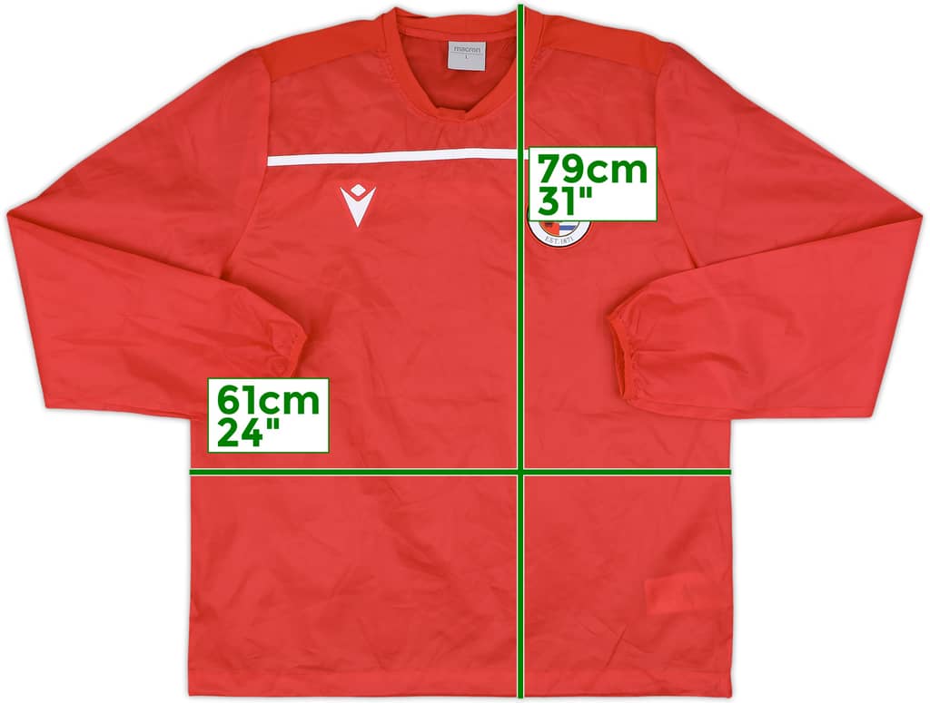 2019-20 Reading Macron Drill Top - 7/10 - (L)