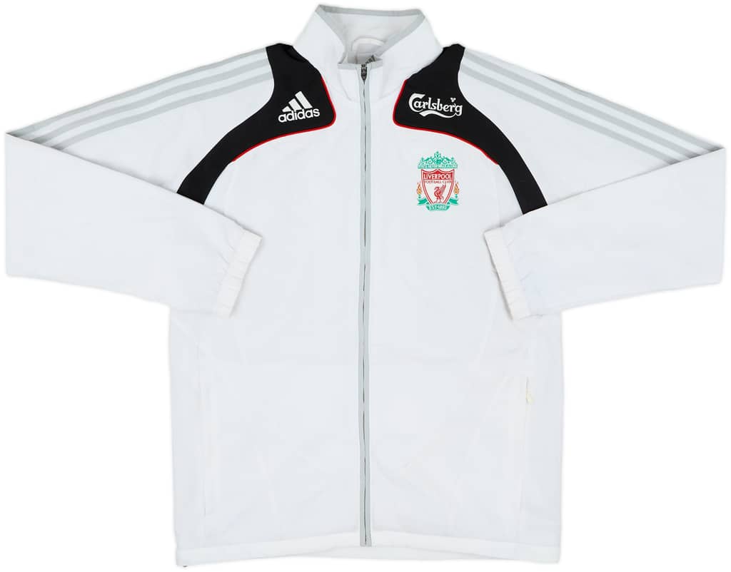 2008-09 Liverpool adidas Track Jacket - 7/10 - (S)