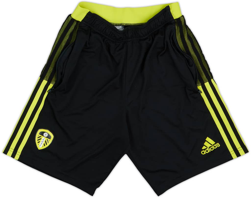 2021-22 Leeds United adidas Training Shorts - 8/10 - (S)