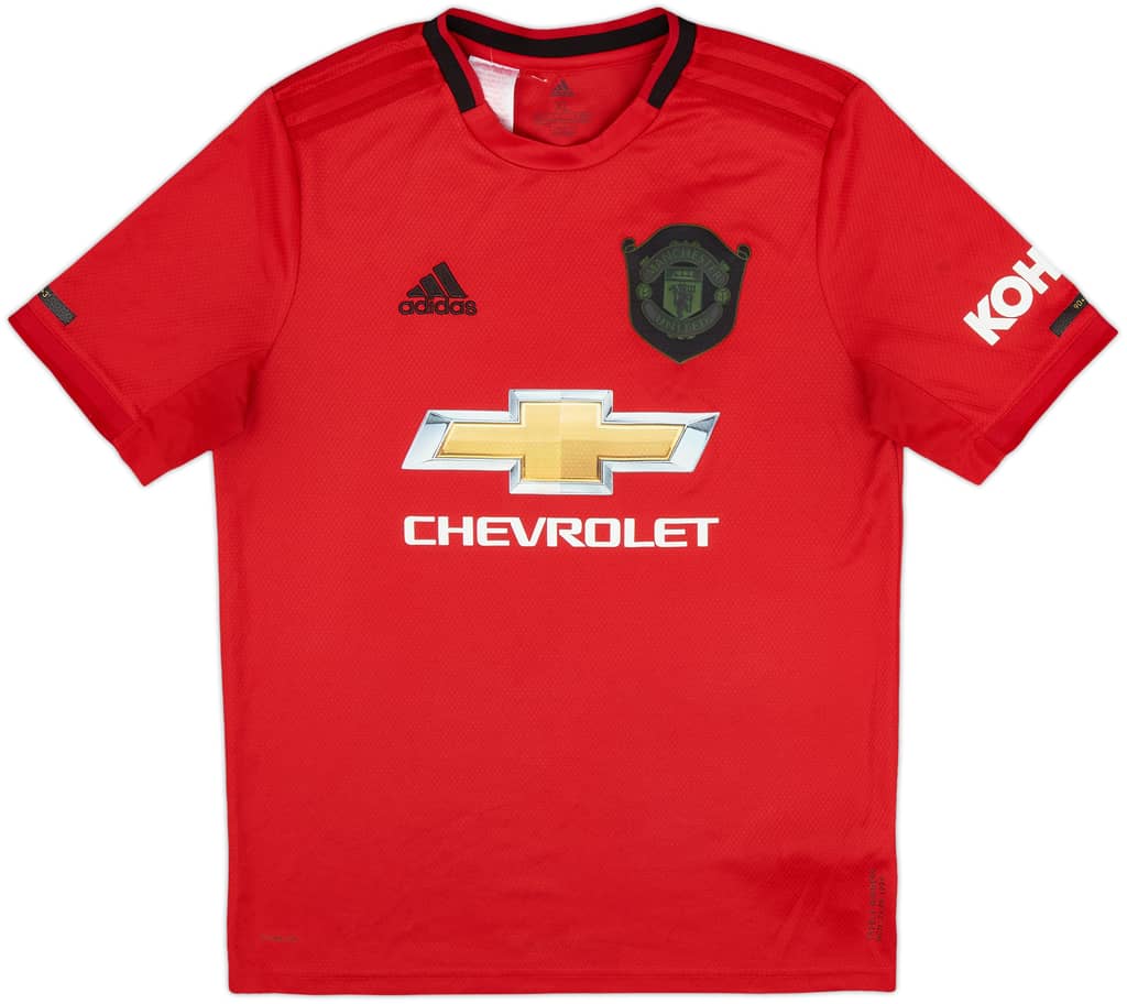 2019-20 Manchester United Home Shirt - 8/10 - (XL.Boys)