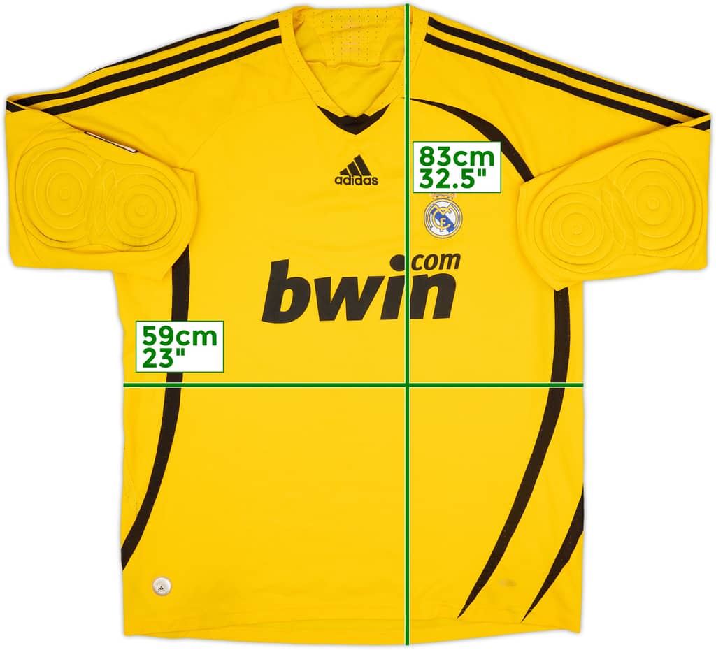 2008-09 Real Madrid GK Shirt - 8/10 - (XL)