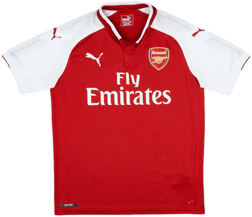 2017-18 Arsenal Home Shirt - 9/10 - (XL.Boys)