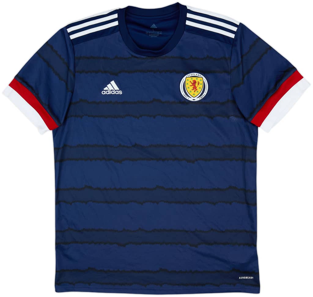 2020-22 Scotland Home Shirt - 7/10 - (L)