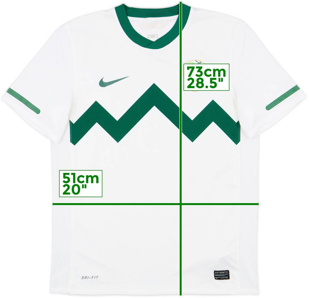 2010-11 Slovenia Home Shirt - 8/10 - (M)