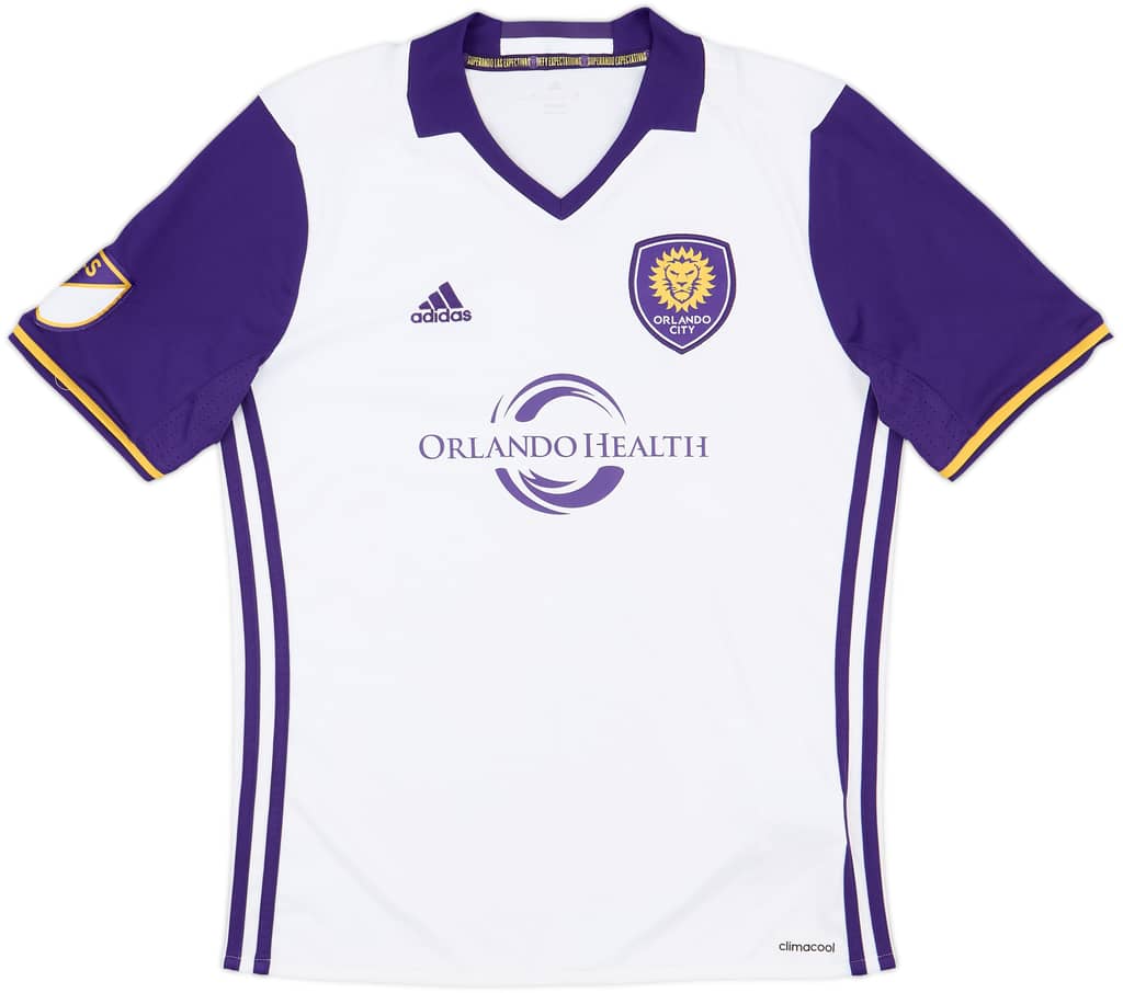 2016 Orlando City Away Shirt - 8/10 - (XL.Boys)
