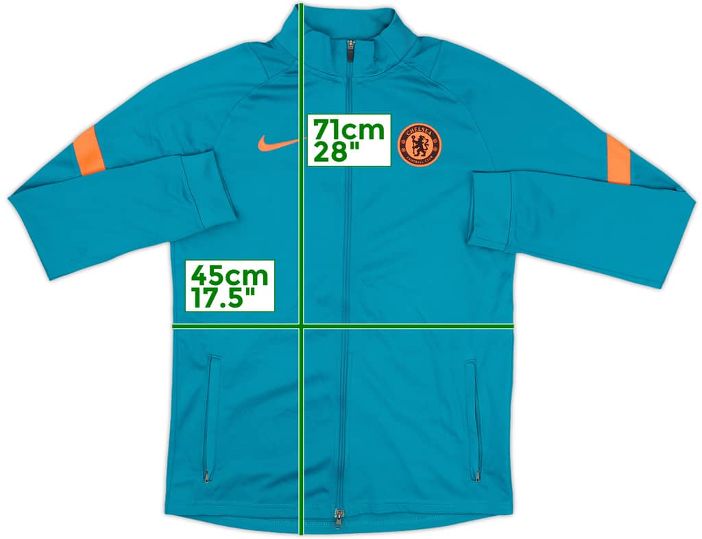 2021-22 Chelsea adidas Track Jacket - 9/10 - (XL.Boys)