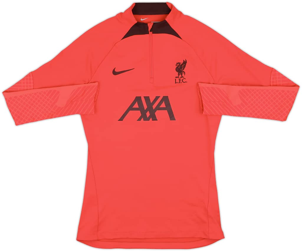 2022-23 Liverpool Nike 1/4 Zip Drill Top - 8/10 - (XS)
