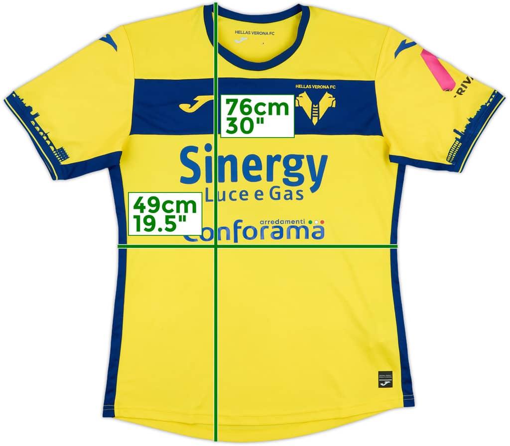2023-24 Hellas Verona Away Shirt - 6/10 - (L)