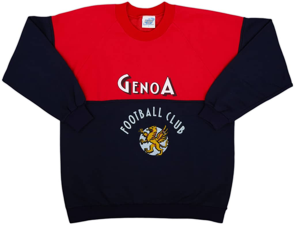 1990-91 Genoa Le Felpe dei Grandi Sweat Top - 9/10 - (L)