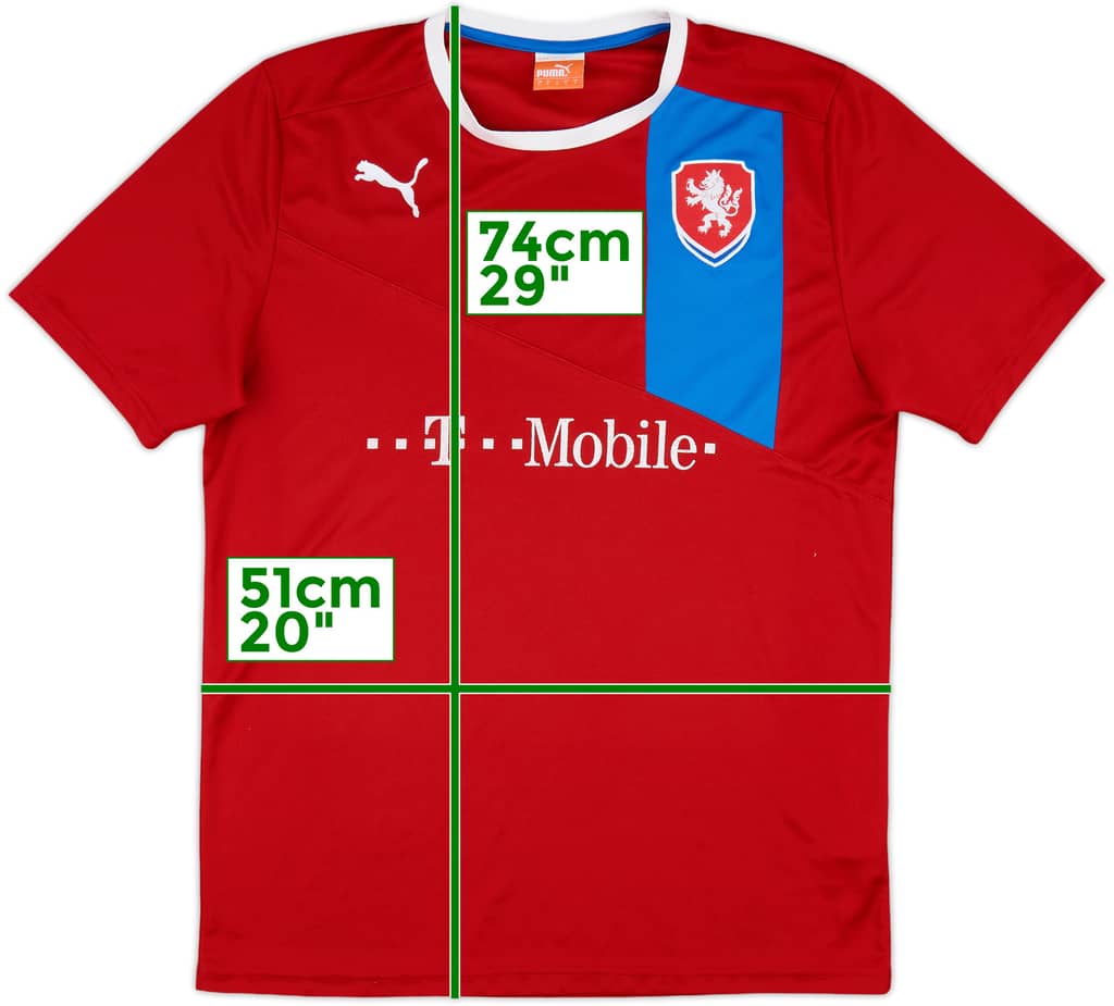 2012-13 Czech Republic Home/Training Shirt - 7/10 - (L)