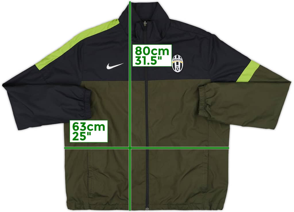 2012-13 Juventus Nike Track Jacket - 8/10 - (XL)