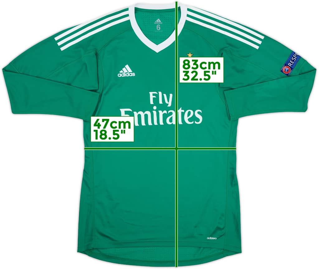 2017-18 AC Milan Player Issue GK Shirt - 8/10 - (M)