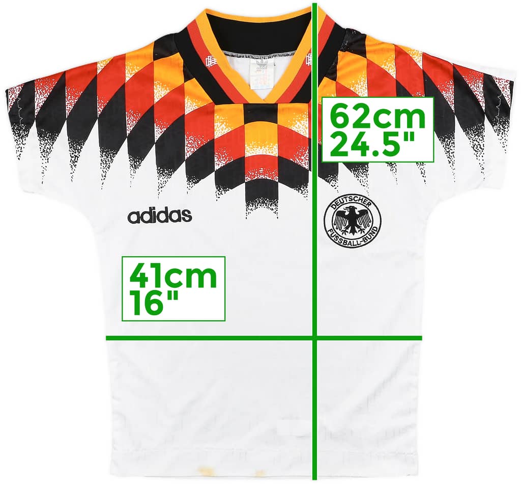 1994-96 Germany Home Shirt - 6/10 - (M.Boys)
