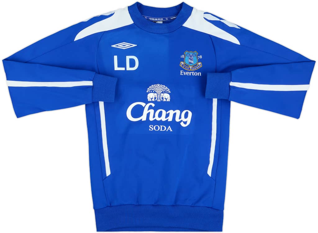 2005-07 Everton Staff Issue Umbro Sweat Top 'LD' - 6/10 - (S)
