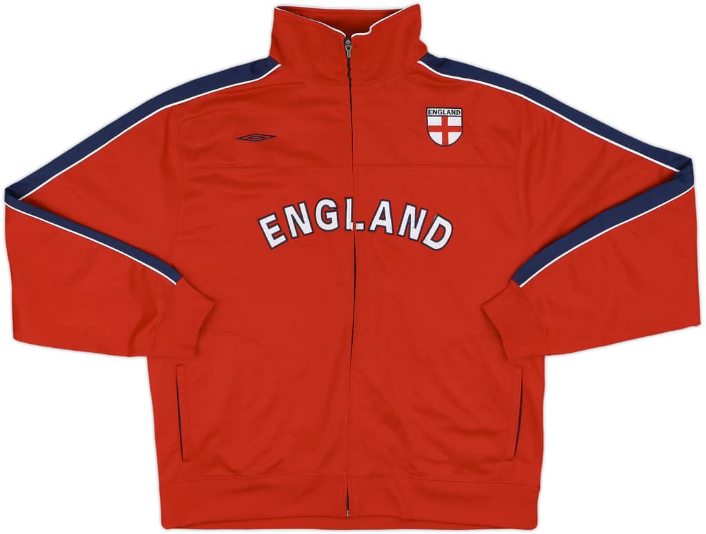 2004-06 England Umbro Track Jacket - 9/10 - (XL)
