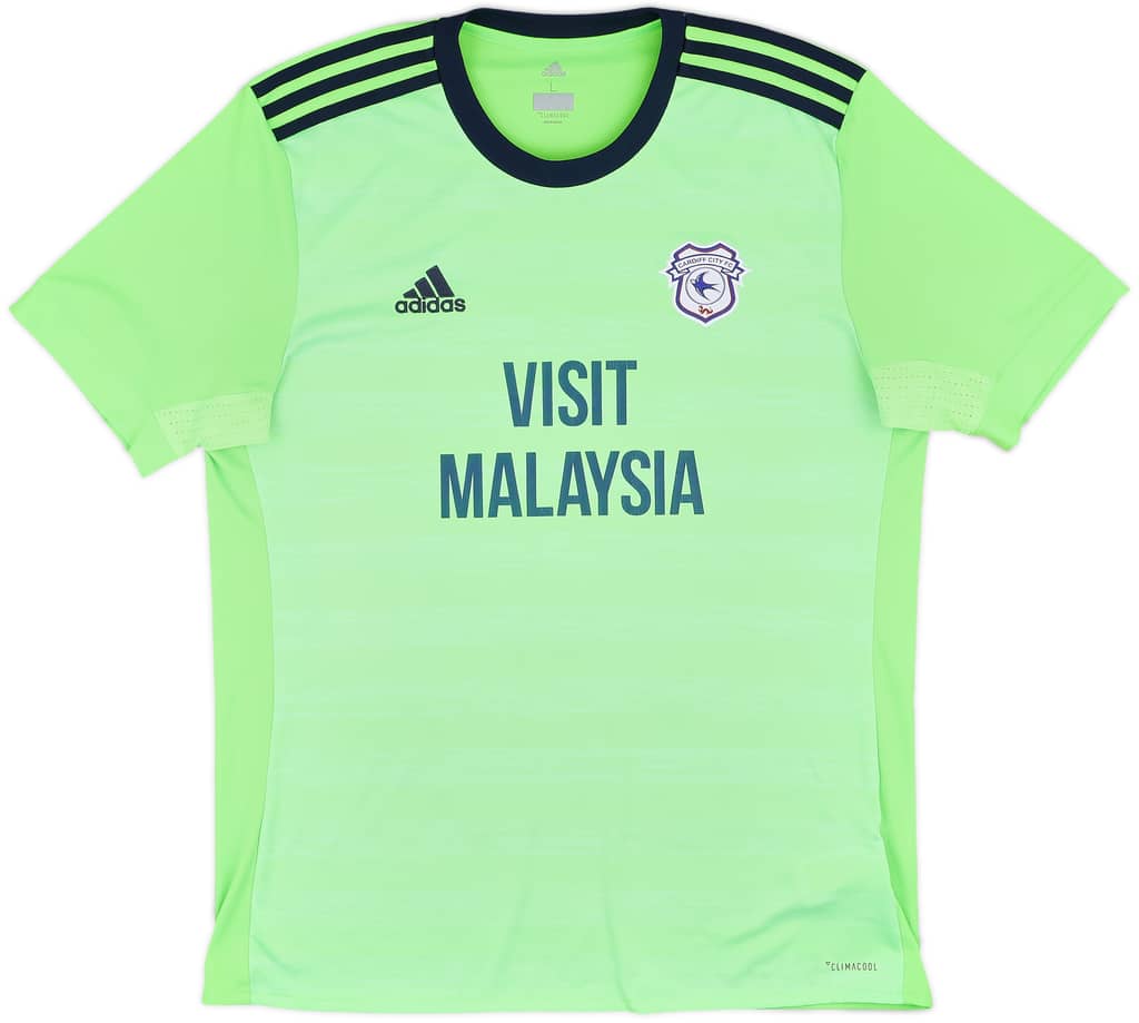 2017-18 Cardiff City Away Shirt - 7/10 - (L)