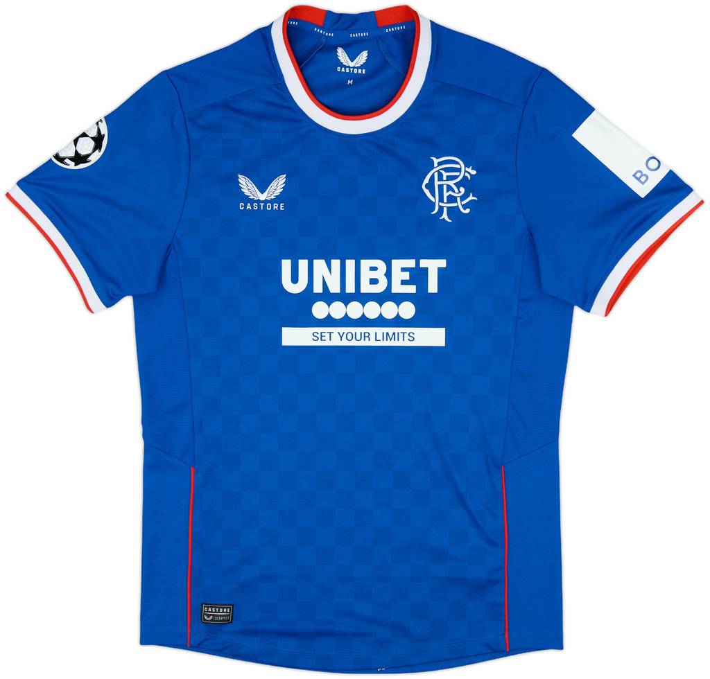 2021-22 Rangers Home Shirt - 8/10 - (M)