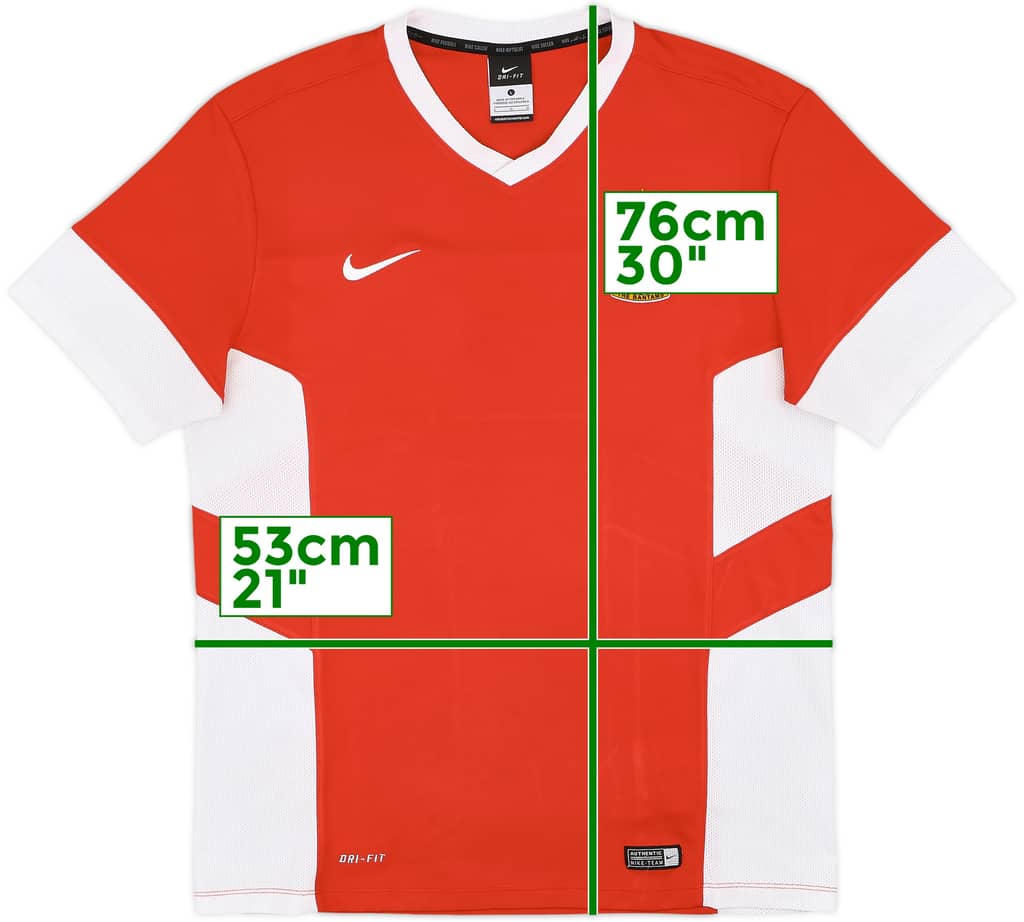 2014-15 Bradford City Nike Training Shirt - 7/10 - (L)