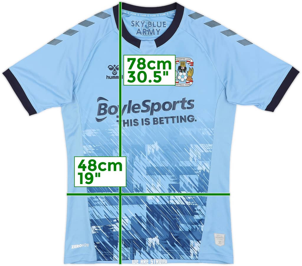 2020-21 Coventry Home Shirt - 9/10 - (S)