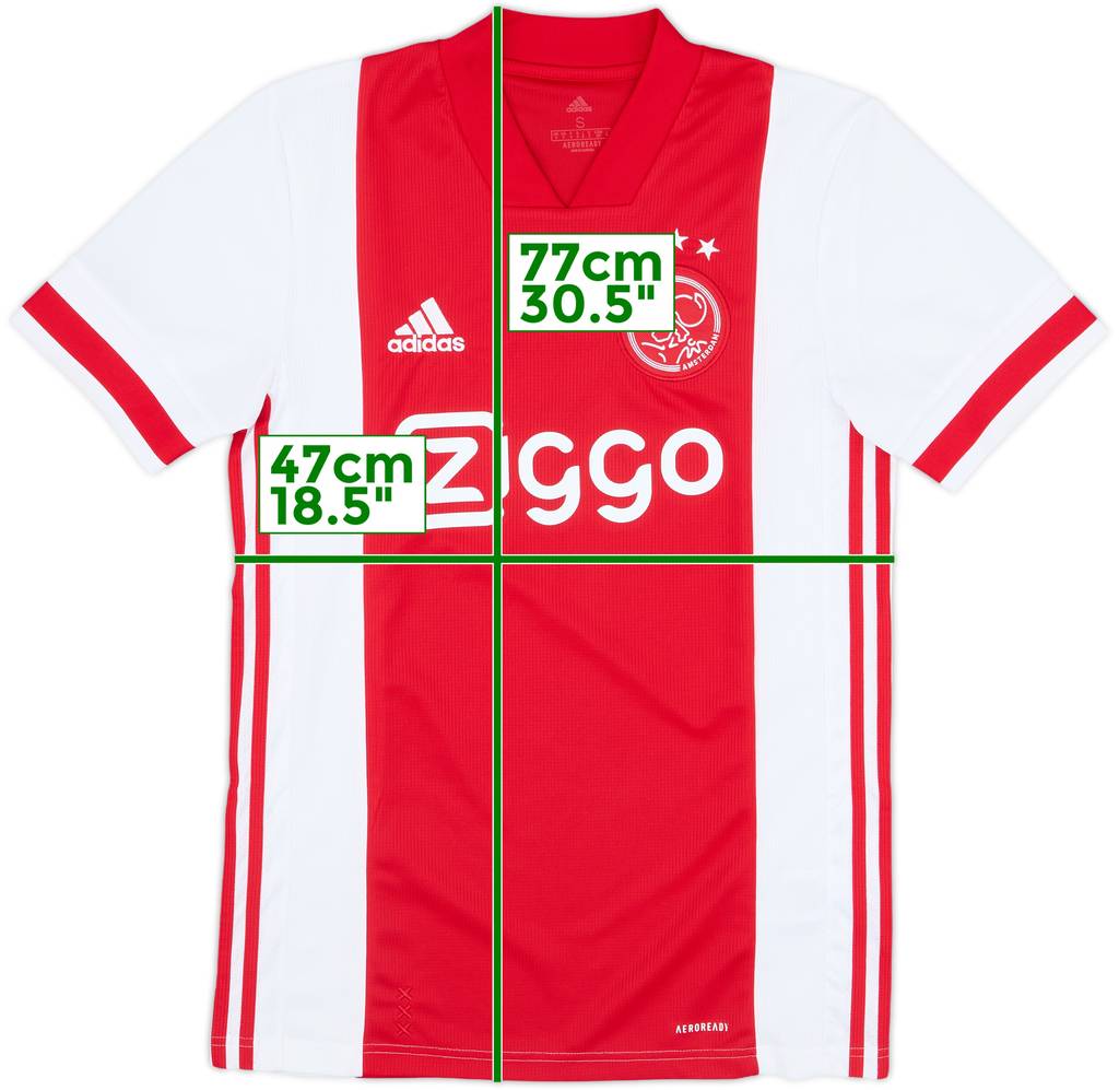 2020-21 Ajax Home Shirt - 8/10 - (S)