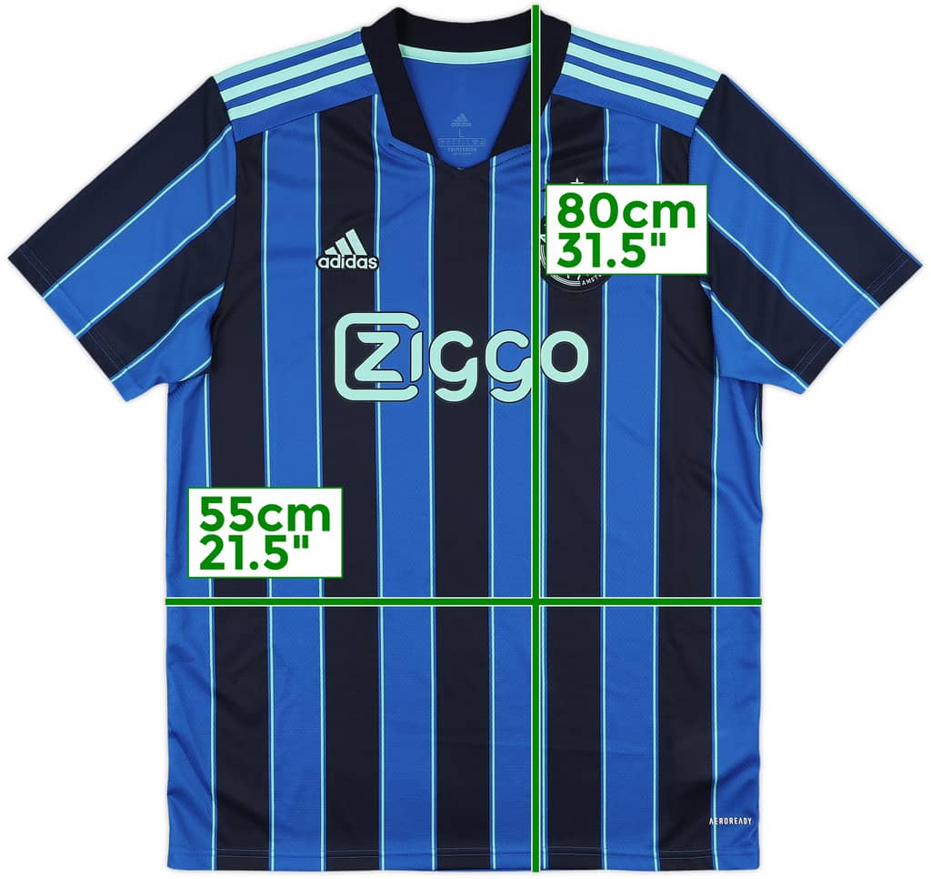 2021-22 Ajax Away Shirt - 10/10 - (L)