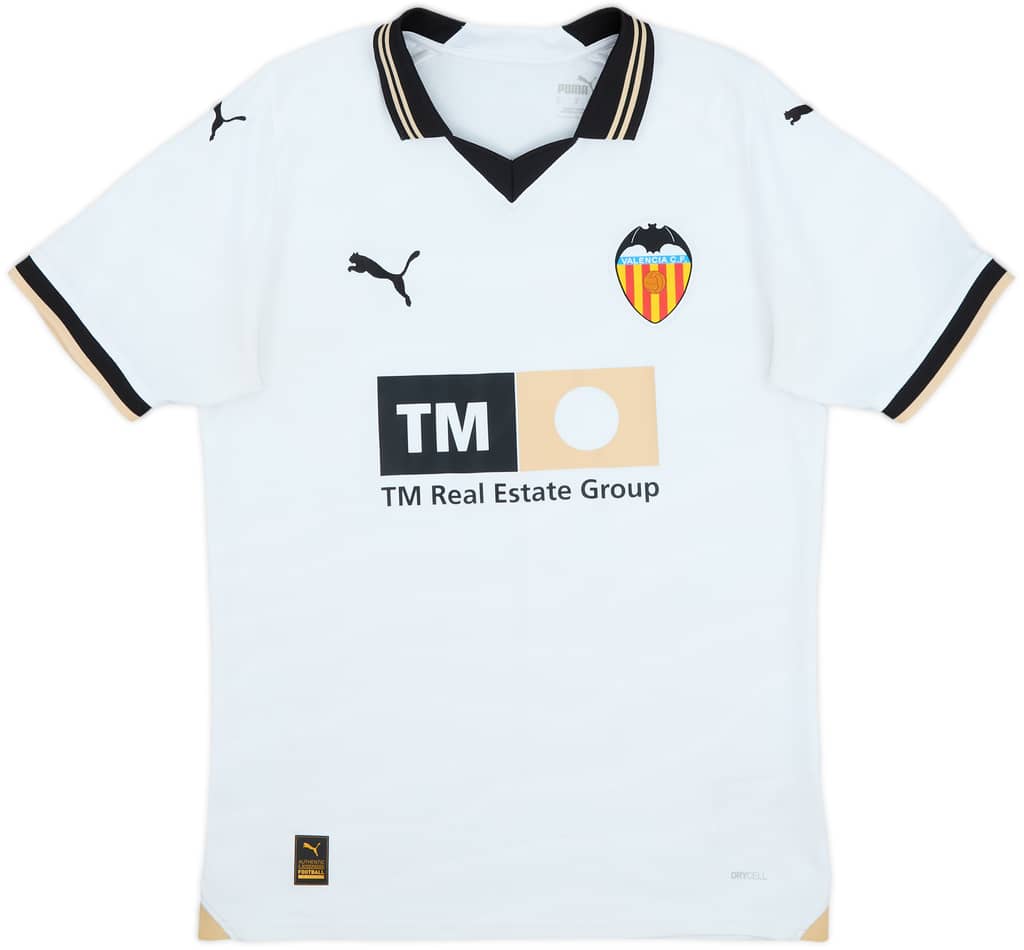2023-24 Valencia Home Shirt - 10/10 - (S)