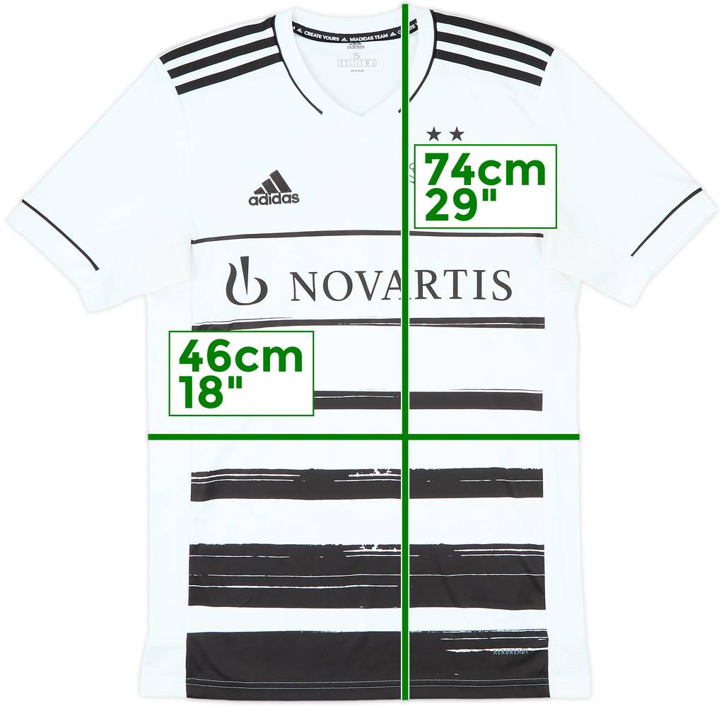 2020-22 FC Basel Away Shirt - 7/10 - (S)