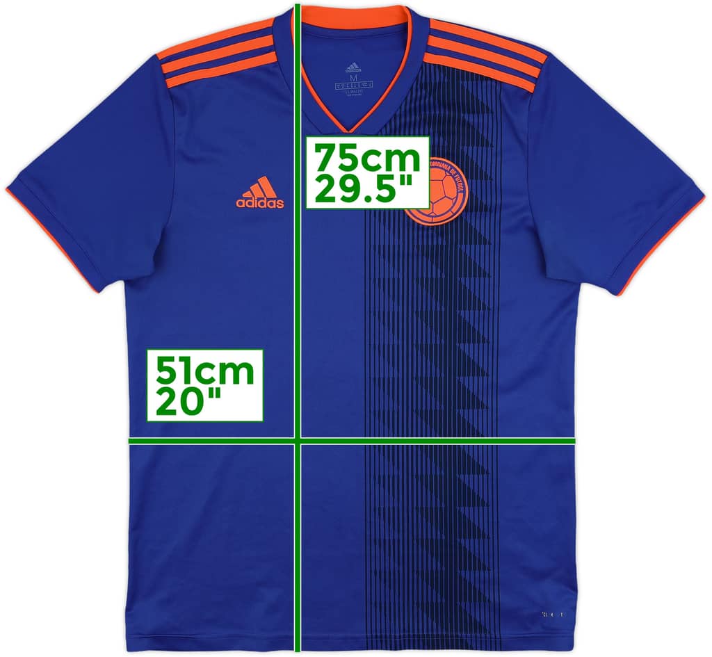 2018-19 Colombia Away Shirt - 10/10 - (M)