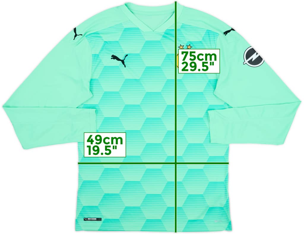 2020-21 Borussia Dortmund GK Shirt - 9/10 - (L)