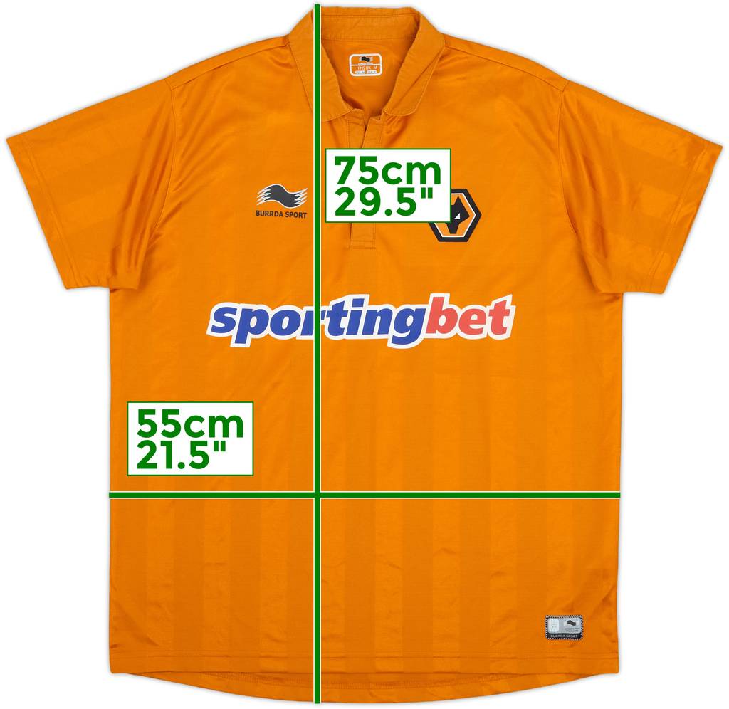 2012-13 Wolves Home Shirt - 8/10 - (M)