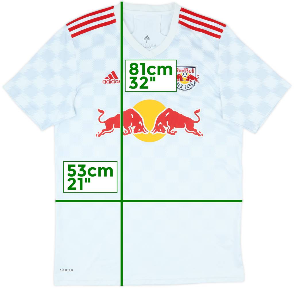 2021-22 New York Red Bulls Home Shirt - 10/10 - (L)