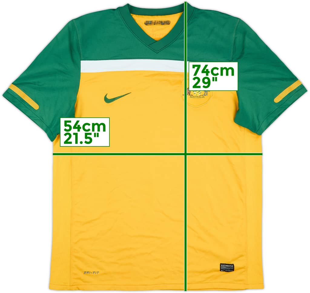2010-11 Australia Home Shirt - 8/10 - (L)