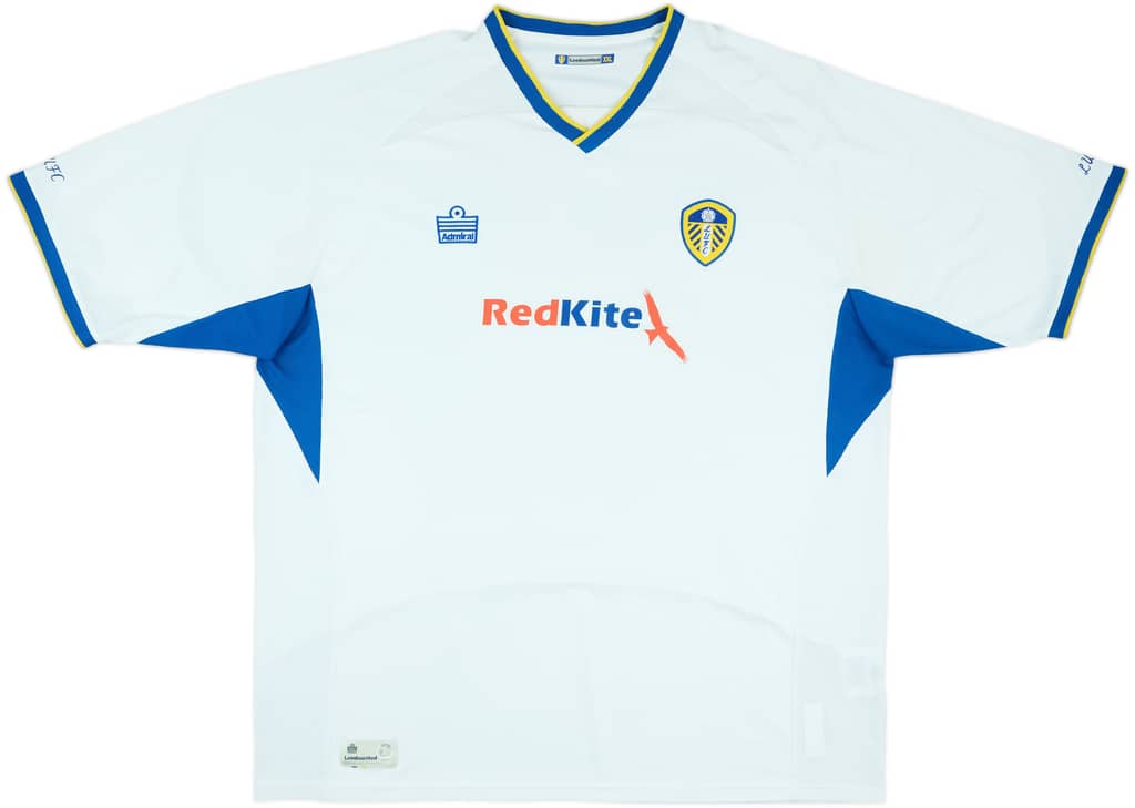 2007-08 Leeds United Home Shirt - 7/10 - (XXL)